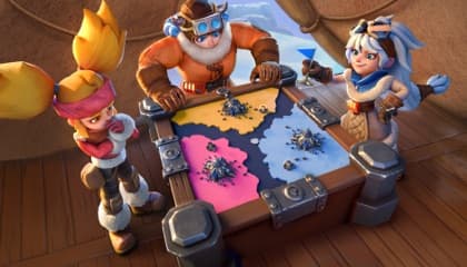 Forces come in three, Canyon battle unchained!