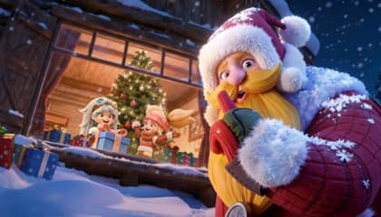 Festivities brings warmth to the cold world.