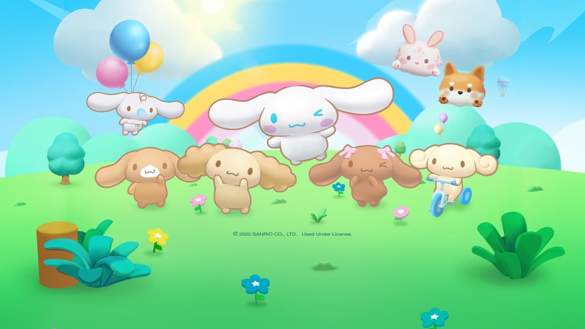 Join Cinnamoroll in a magical cloud adventure.