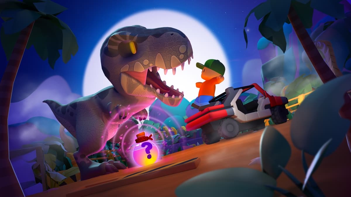 Collect orbs and unleash wild dino powers!