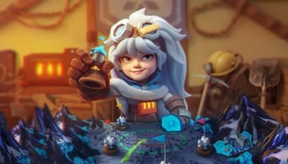 Fight for Orichulcum in the mines of ice and fire