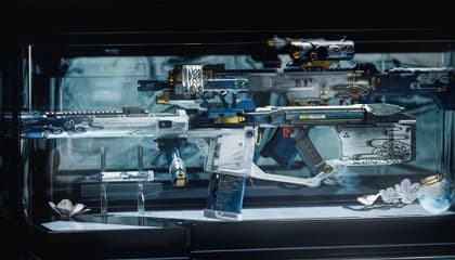 Exclusive limited-time porcelain weapon skin!