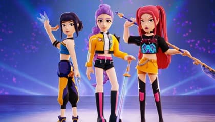 Join HUNTR/X and fight for the fans.