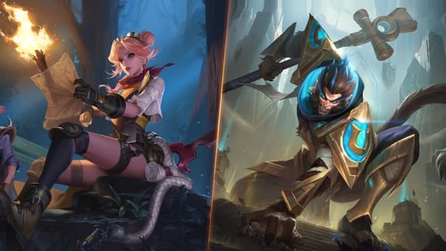 Arke and Wukong Limited Skins