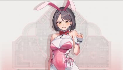 SSR Nikke: Milk: Blooming Bunny