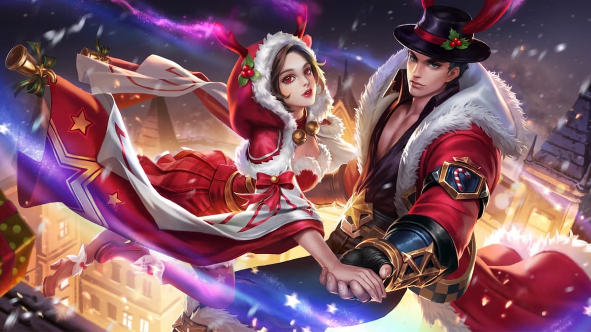 Lu Bu and Diaochan Christmas Skins