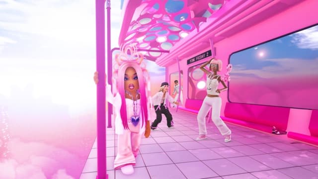 The Queen of Rap has arrived on Roblox.