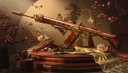 Log in to get legendary weapon skins!