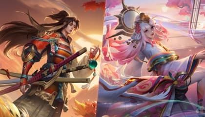 Ukyo Tachibana And Nakoruru Legend Skins