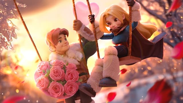 The color of roses defines the season of romance.