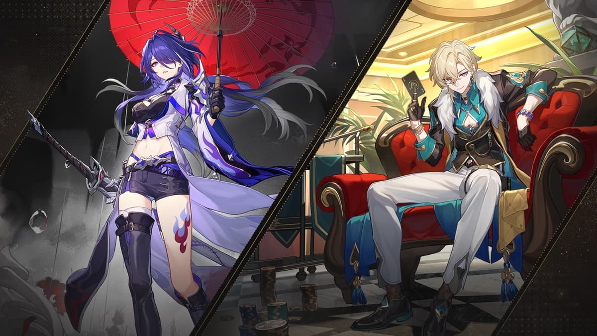 Acheron & Aventurine are back! 5-star characters Acheron and Aventurine boosted!