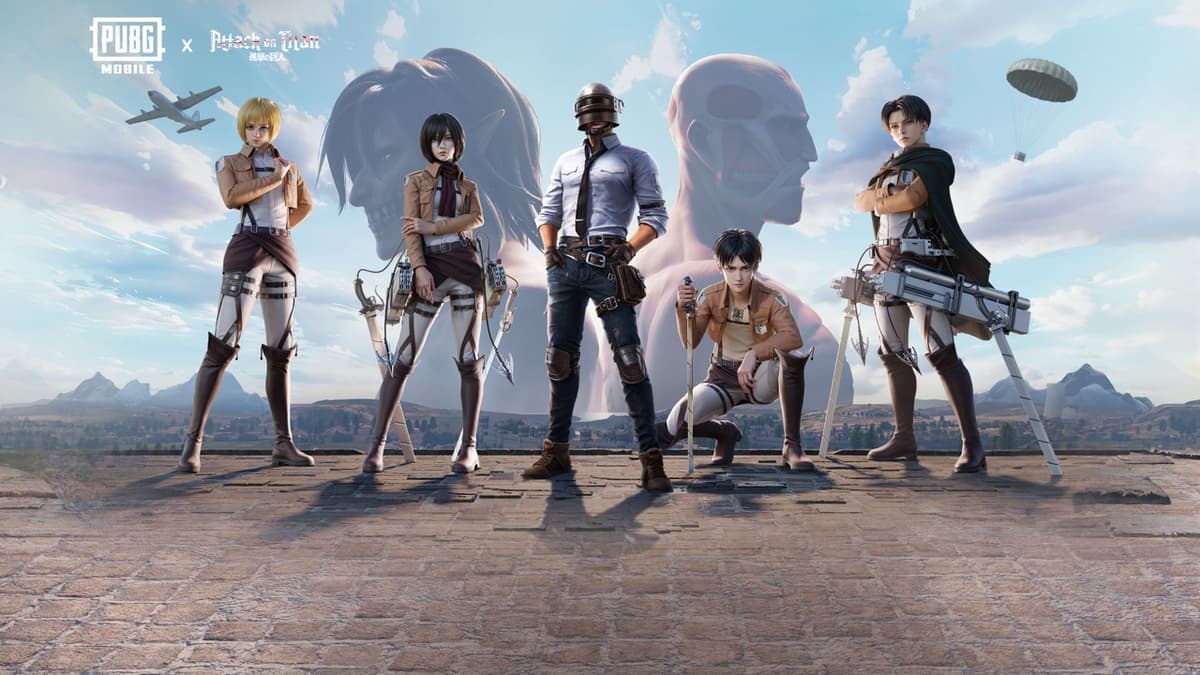 Dedicate Your Heart To Victory PUBG MOBILE × Attack On Titan Collab Available Now