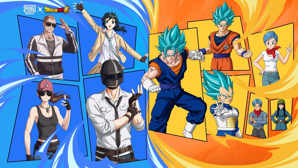 PUBG MOBILE×Dragon Ball Super DRAGON BALL SUPER COLLABORATION AVAILABLE NOW