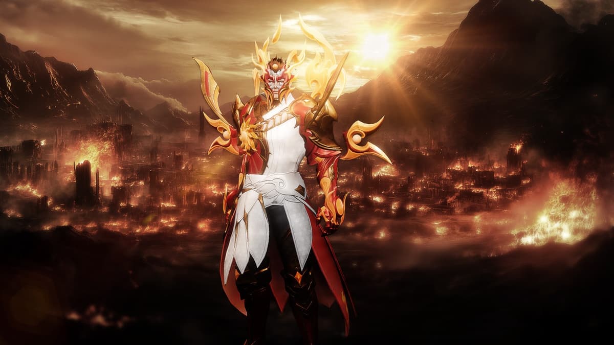 Splendor Crying Set Online Roaring across the land, shining infinitely.