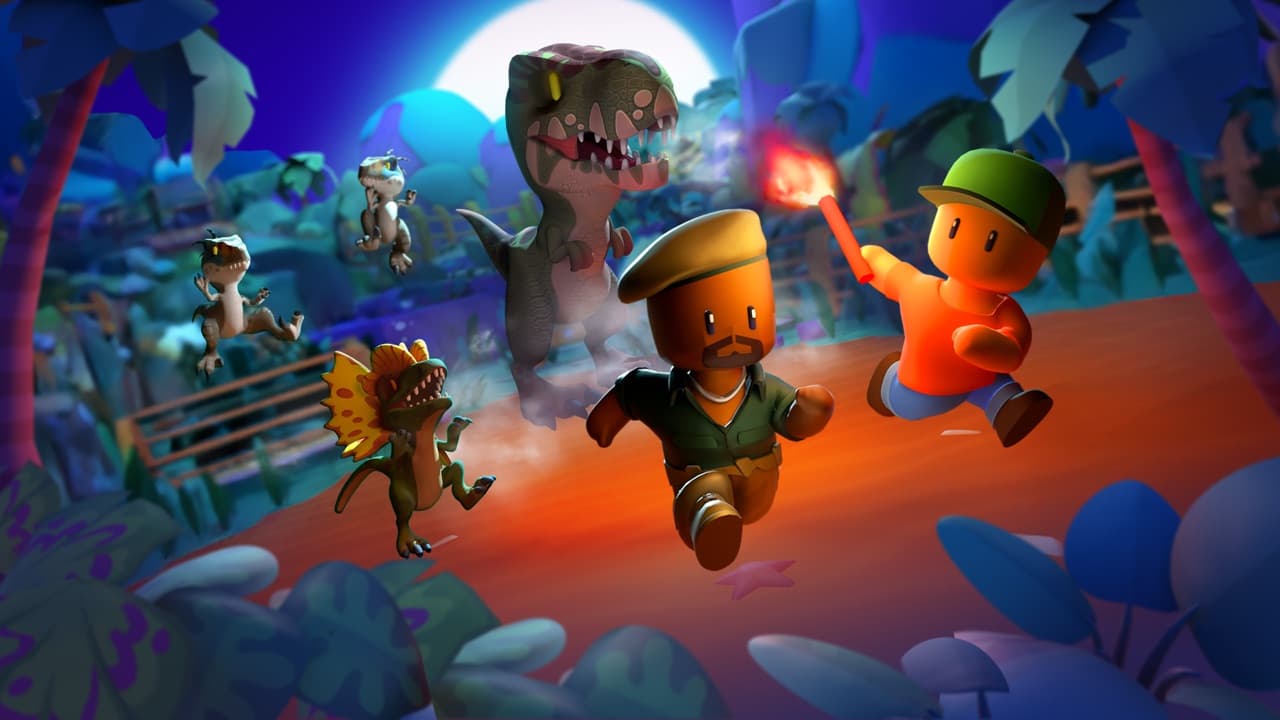 Stumble into Jurassic World!