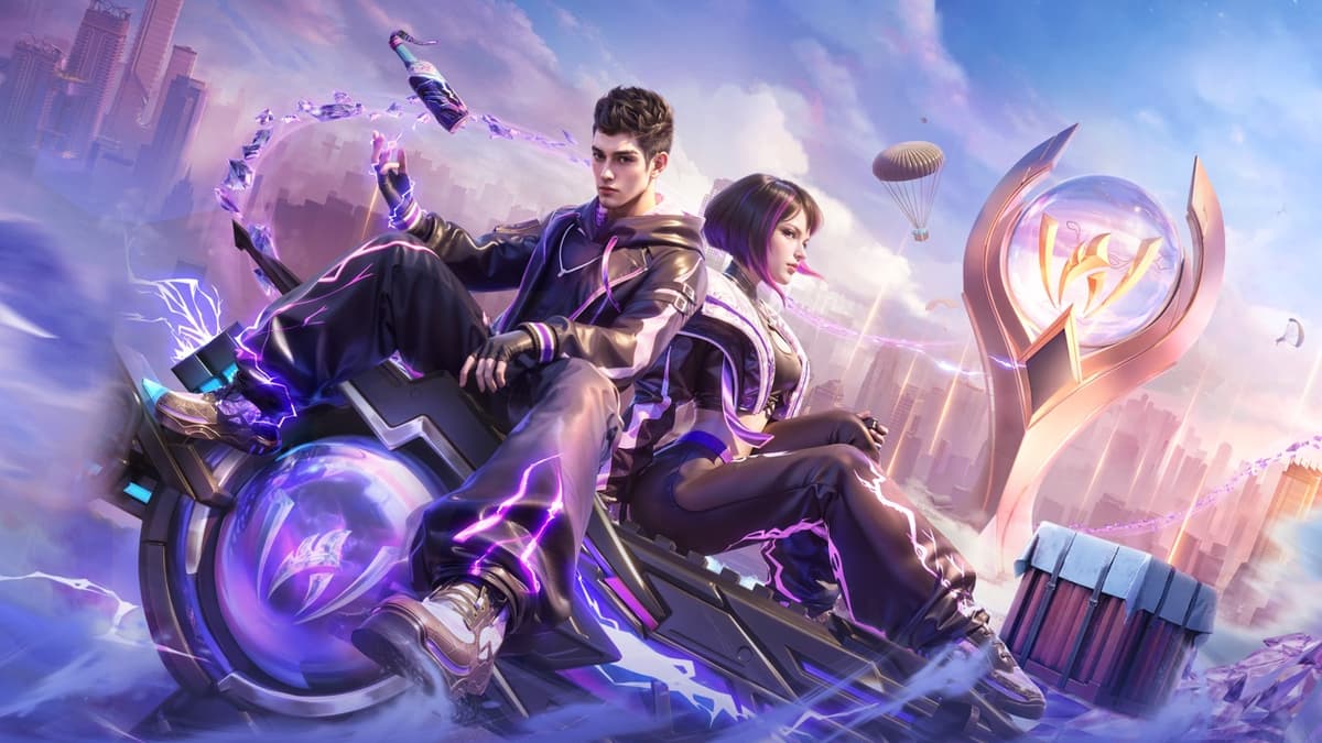 Violet Thunder Set & S12K Shine bright with a PUBG MOBILE World Cup outfit!